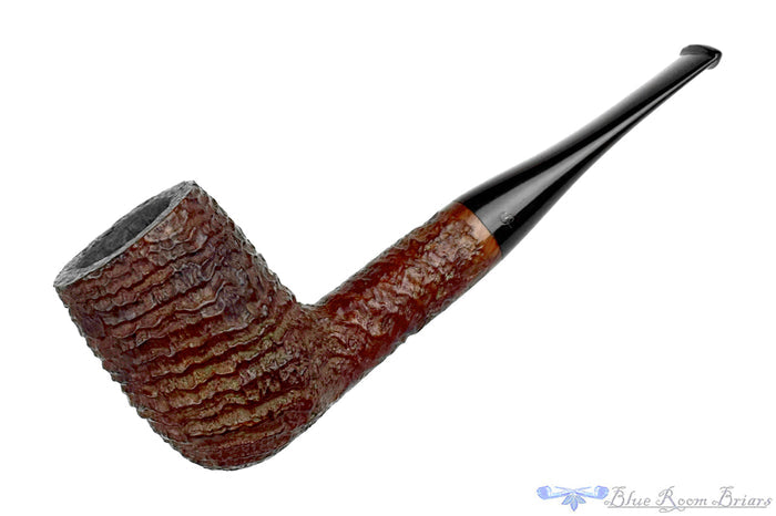 Blue Room Briars is proud to present this Charatan 420 Sandblast Billiard Estate Pipe