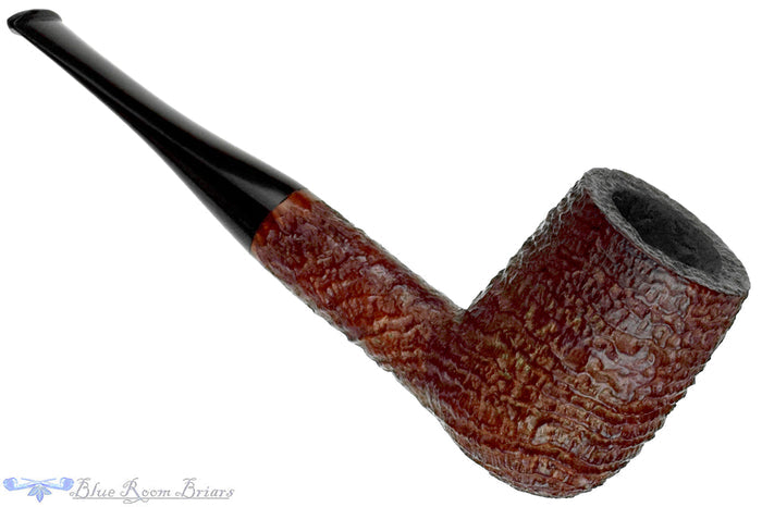 Blue Room Briars is proud to present this Charatan 420 Sandblast Billiard Estate Pipe