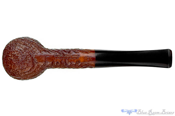 Blue Room Briars is proud to present this Charatan 420 Sandblast Billiard Estate Pipe