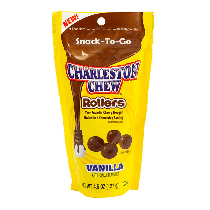 Charleston Chew Vanilla Rollers Candy - 12 Count