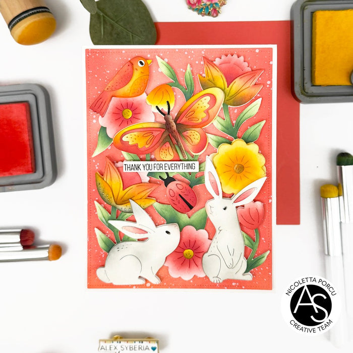 Cheerful Meadow Die Set