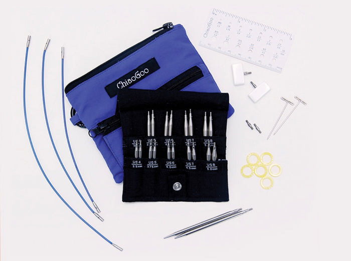 ChiaoGoo Shorties - Blue 4-8