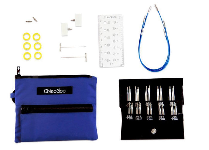 ChiaoGoo Shorties - Blue 4-8