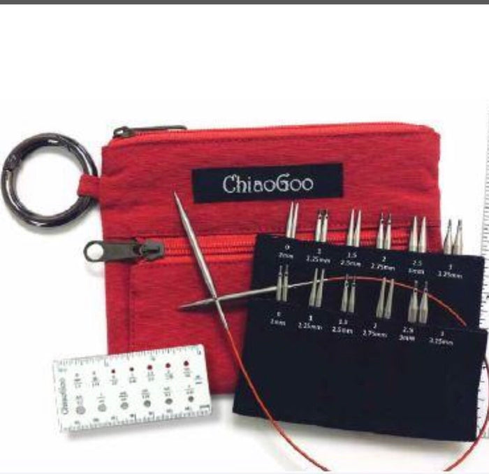 ChiaoGoo Shorties -Red 0-3