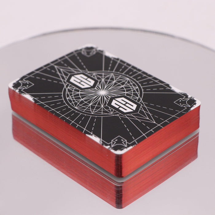 Chris Cards Gilded Red Playing Cards Playing Cards by Chris Cards