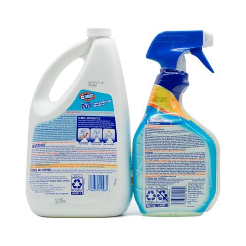 Clorox Tilex Mold and Mildew Remover 64 oz + 32oz Trigger  kills 99.9% of common household mold, mildew and bacteria. Use on glazed tile, tubs, shower doors, counters, sinks, no-wax floors and more-224334 Hannah's Variety Store