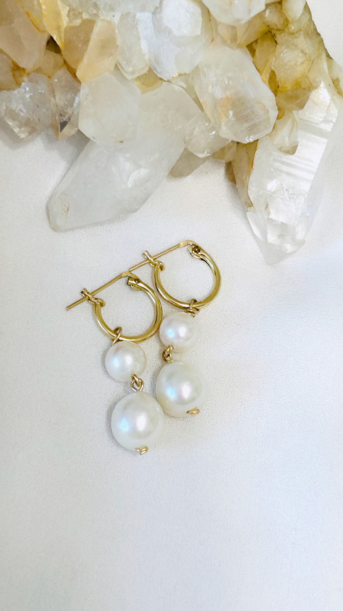 Coco earrings - Freshwater pearl