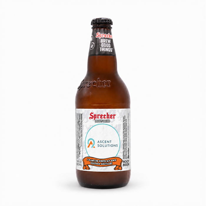 Corporate Gift and Client Gift Custom Labeled Craft Soda