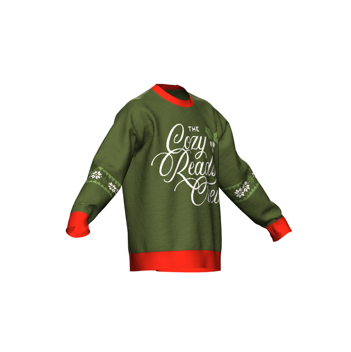 Cozy Reads Crew Knit Sweater