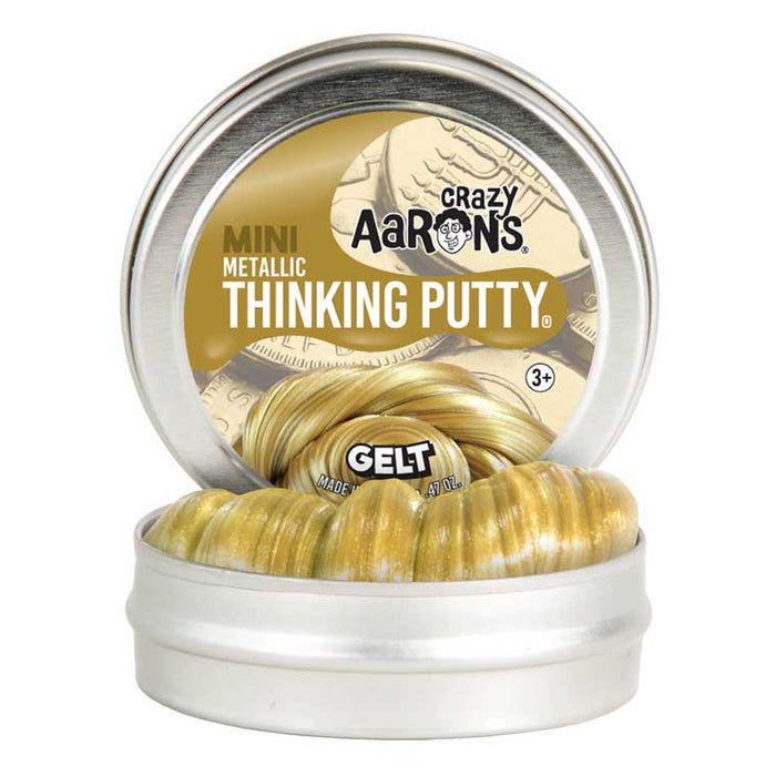 Crazy Aarons Gelt Mini 2 Inch Thinking Putty Tin - Owl & Goose Gifts