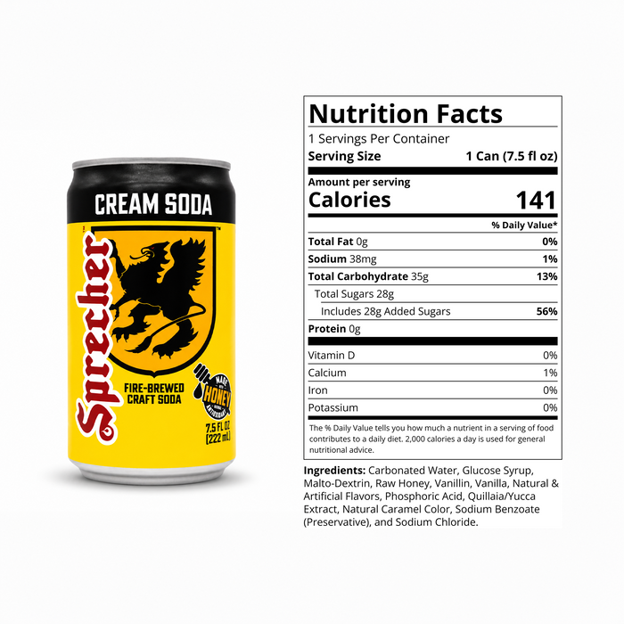 Cream Soda Mini Cans