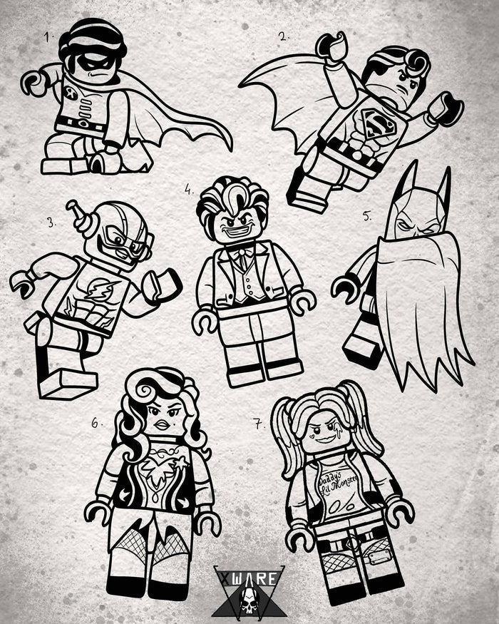 DC inspired designs by Emily (2025 - ROUND 2)
