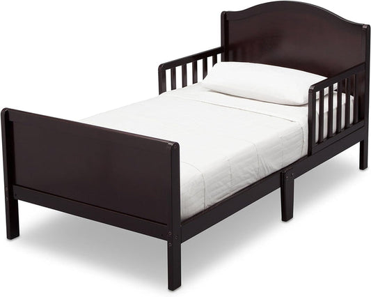 Delta Children Bennett Wood Toddler Bed Greenguard Gold Certified Dark Chocolate