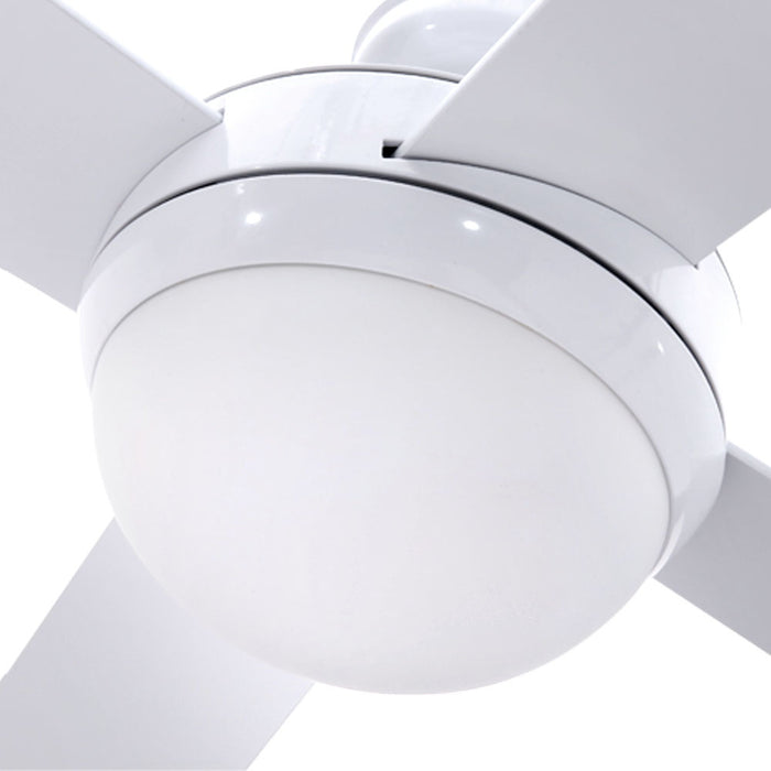 Devanti 52'' Ceiling Fan DC Motor w/Light w/Remote - White - Devanti