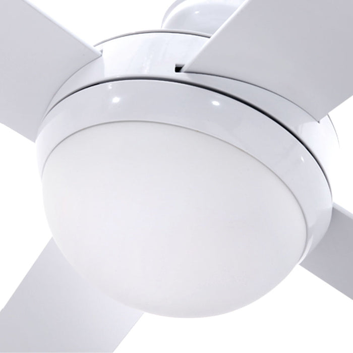 Devanti 52'' Ceiling Fan DC Motor w/Light w/Remote - White - Devanti