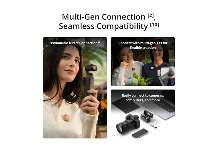 DJI Mic Mini 2 (2TX+1 Mobile RX + Case) | CP.RN.00000532.01