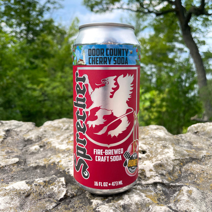 Door County Cherry Soda Cans