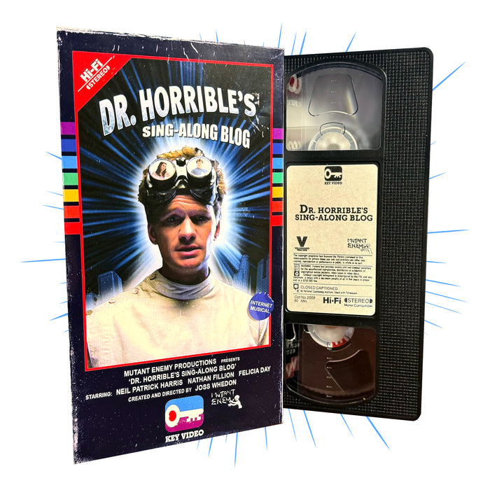 DR. HORRIBLE'S SING-ALONG BLOG VHS