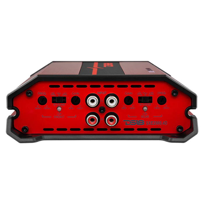 DS18 SXE 4-Channel Class D Amplifier 4 x 100 Watts Rms @ 4-ohm