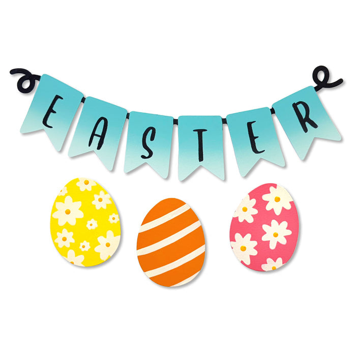 Easter Wreath Kit Magnets S/4