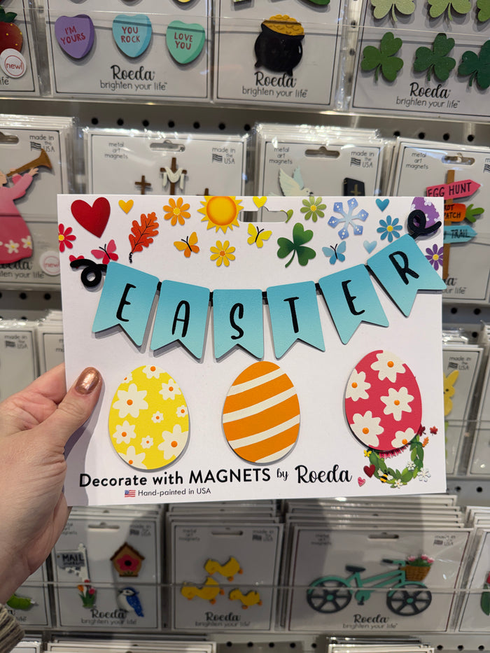 Easter Wreath Kit Magnets S/4