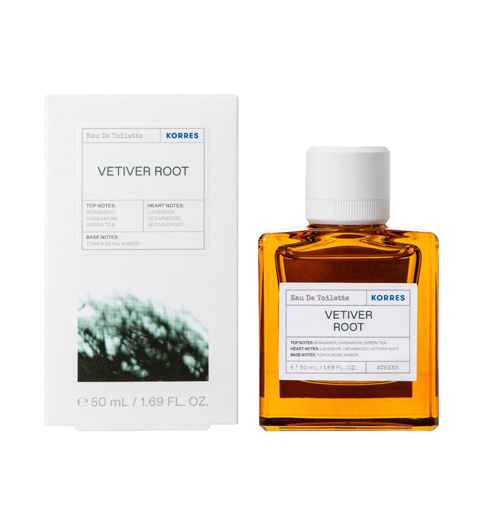Eau de Toilette Vetiver Root Fragrance Korres
