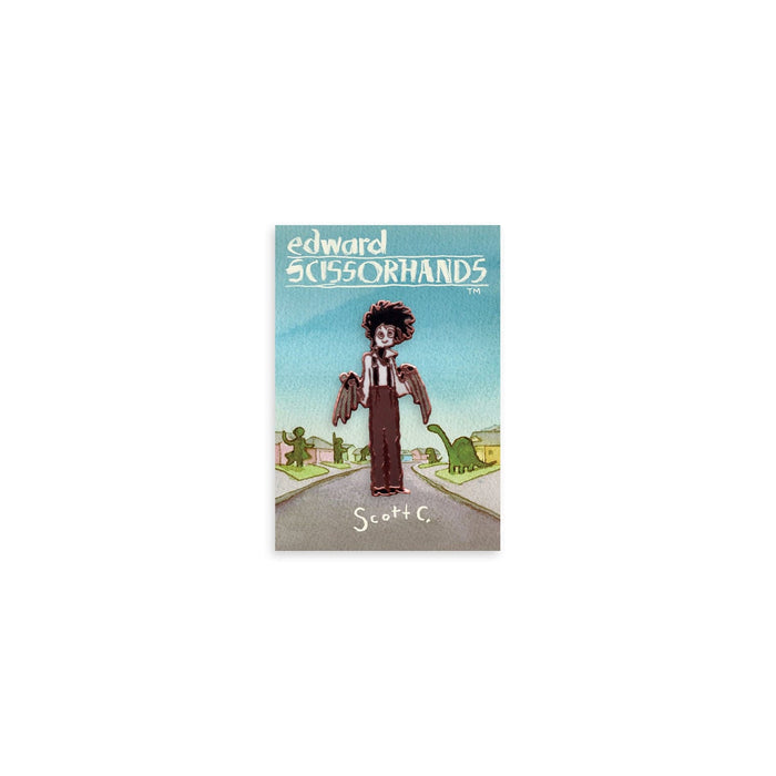 Edward Scissorhands Enamel Pin