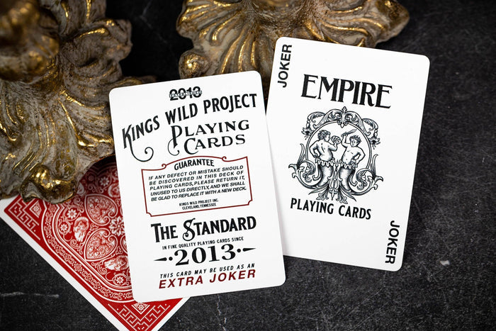 Empire Playing Cards - Limited Edition Playing Cards by Kings Wild Project