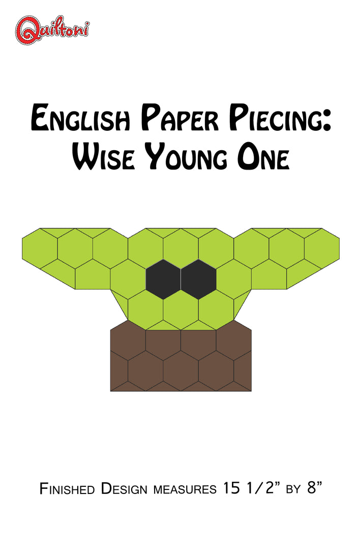 English Paper Piecing: Wise Young One Full Kit (Pattern Included)
