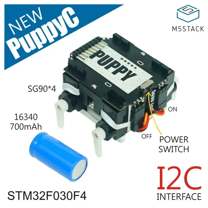 [EOL] PuppyC (W/O M5StickC) - m5stack-store