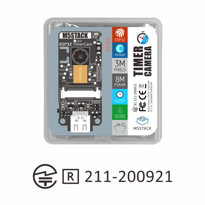 ESP32 PSRAM Timer Camera (OV3660) - m5stack-store