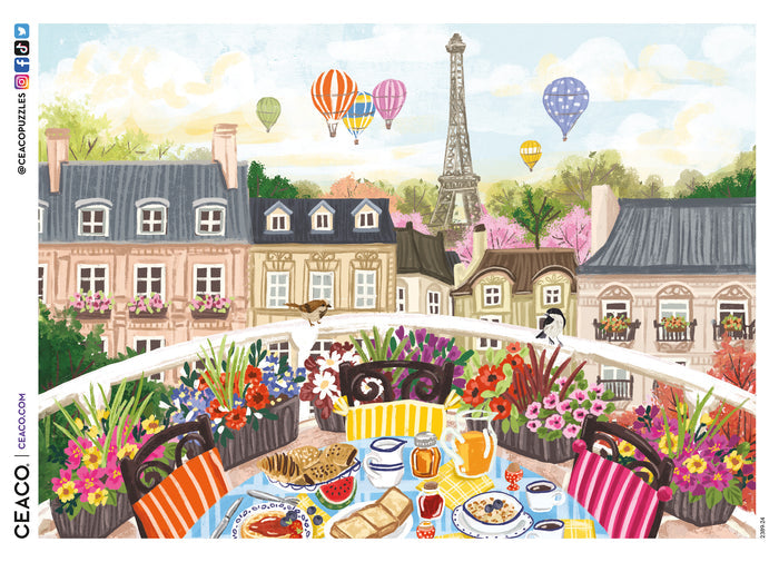 EZ 2 Hold - Perfect Paris- 500 Oversized Piece Puzzle