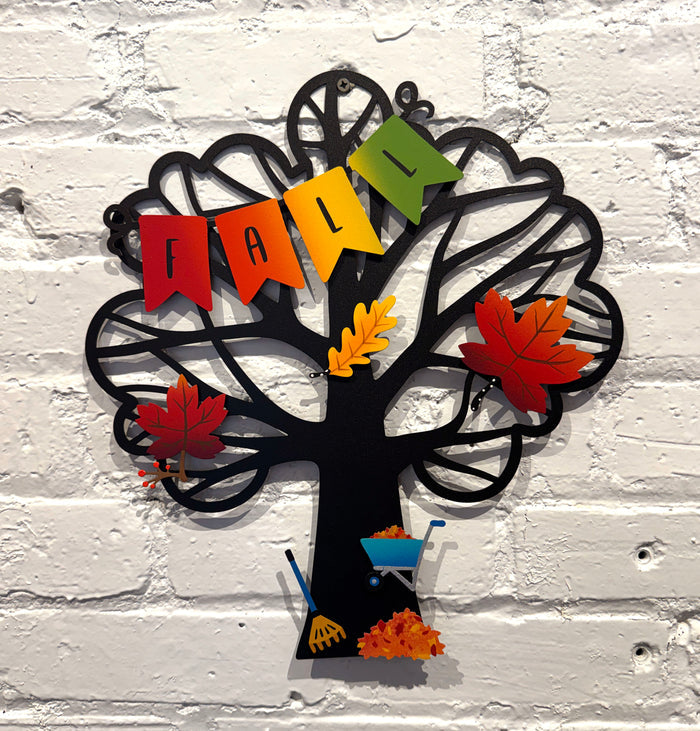 Fall Wreath Kit Magnets S/4