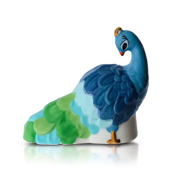 Fancy Feathers - Nora Fleming Mini (Peacock)