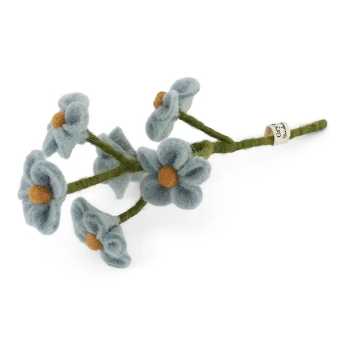 Felt Forget-Me-Not - Light Blue