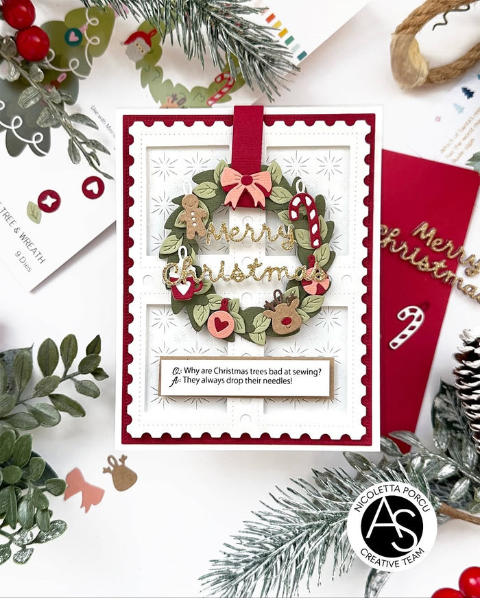 Festive Tree & Wreath Die Set