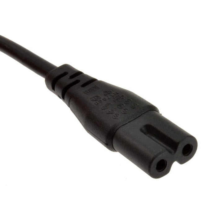 "Figure 8" Type Power Cable 2m - C7 (EU) by ModMyPi - The Pi Hut