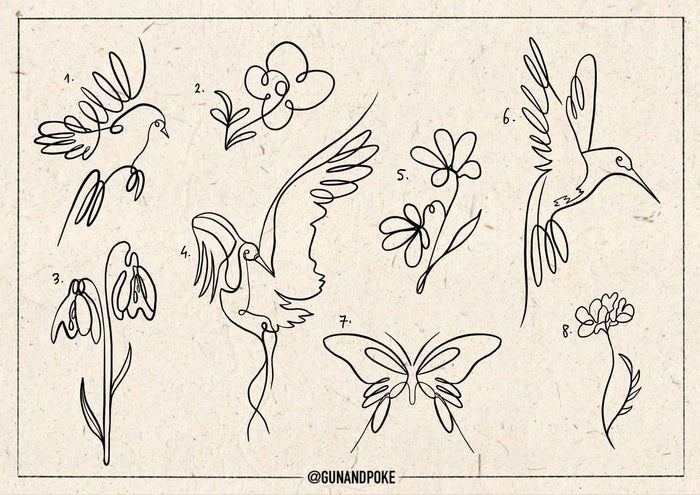 Fine Line inspired designs by Amy (2025)