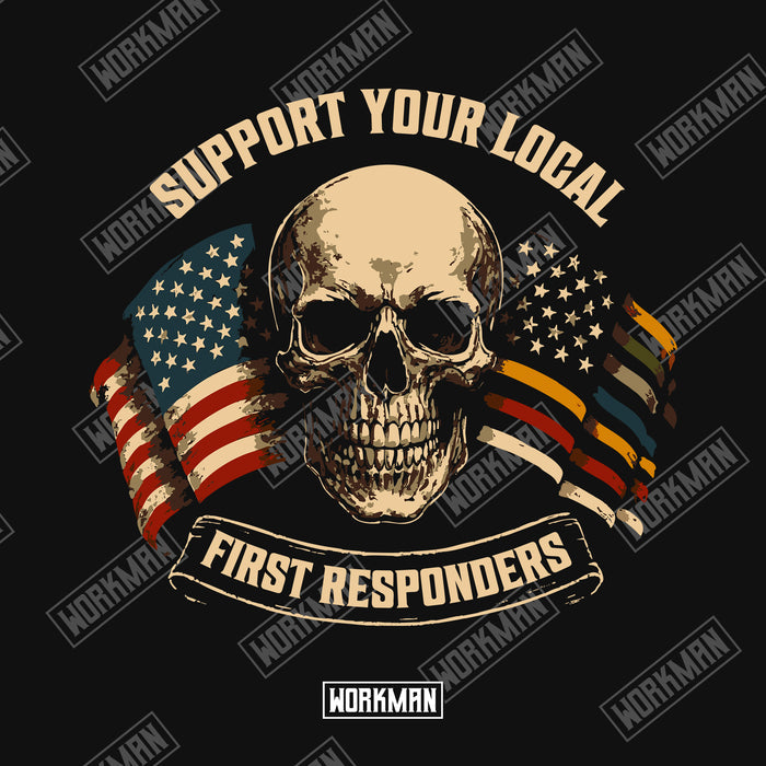 First Responder Flag - Hoodie