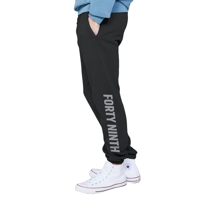 Forty Ninth Standard Black Jogger