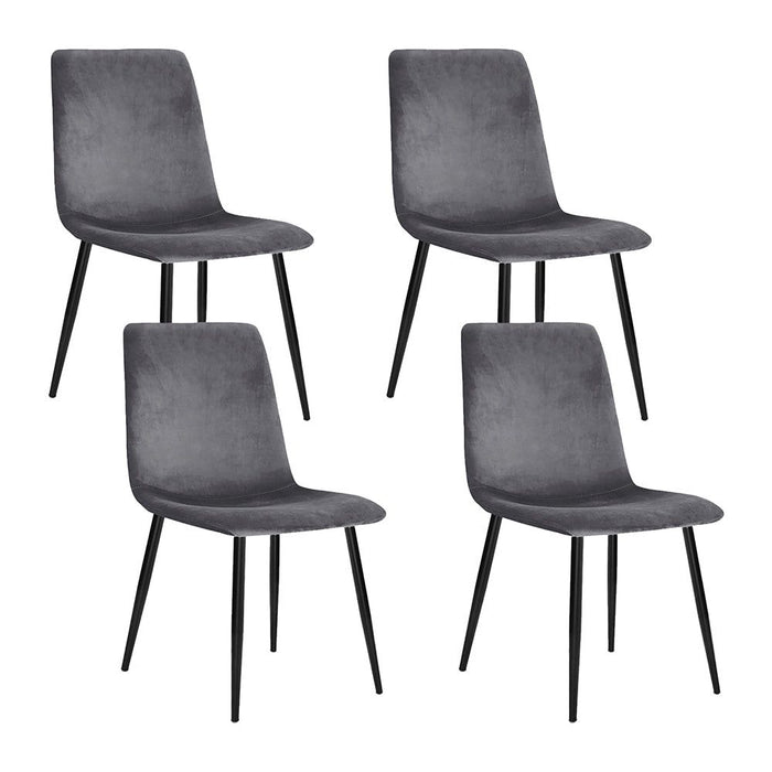 Four Modern Dining Chairs -Home Living Store - -