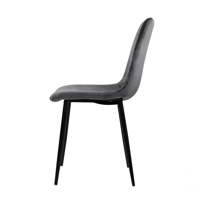 Four Modern Dining Chairs -Home Living Store - -