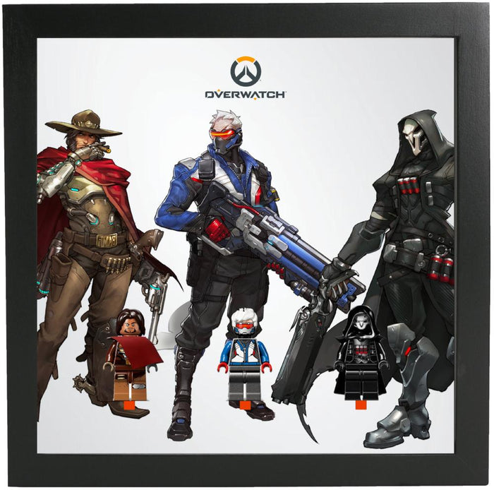 Frames for Lego Overwatch Minifigures Sets