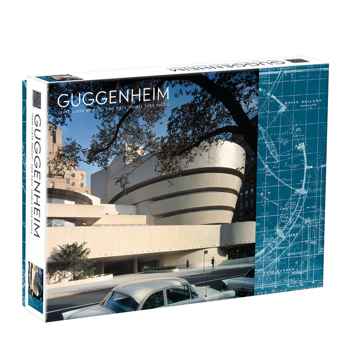 Frank Lloyd Wright Guggenheim Double Sided 500 Piece Puzzle Double Sided 500 Piece Puzzle Galison