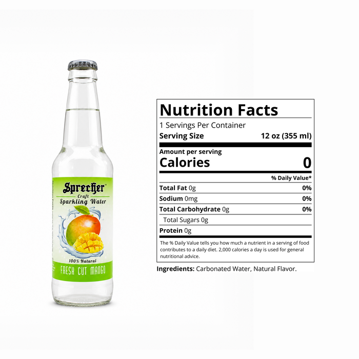 Fresh Cut Mango Sparkling Water