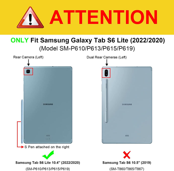 Galaxy Tab S8/Tab S7 11-inch Multiple Angle View Protective Case | Fintie