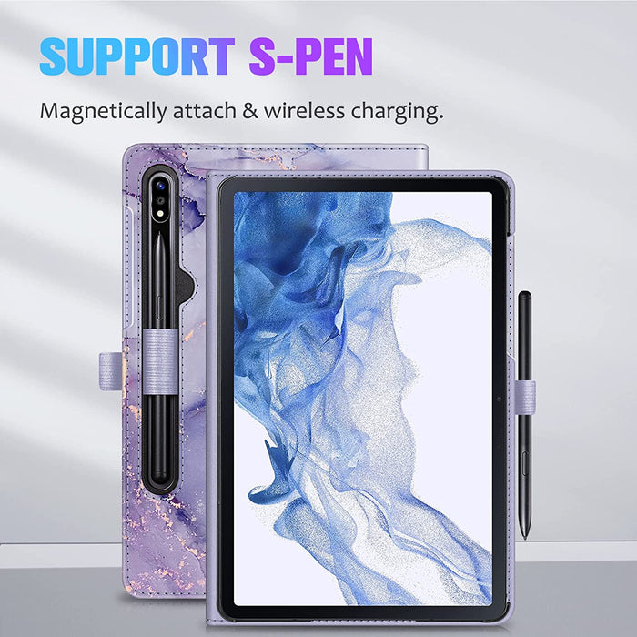 Galaxy Tab S8/Tab S7 11-inch Multiple Angle View Protective Case | Fintie