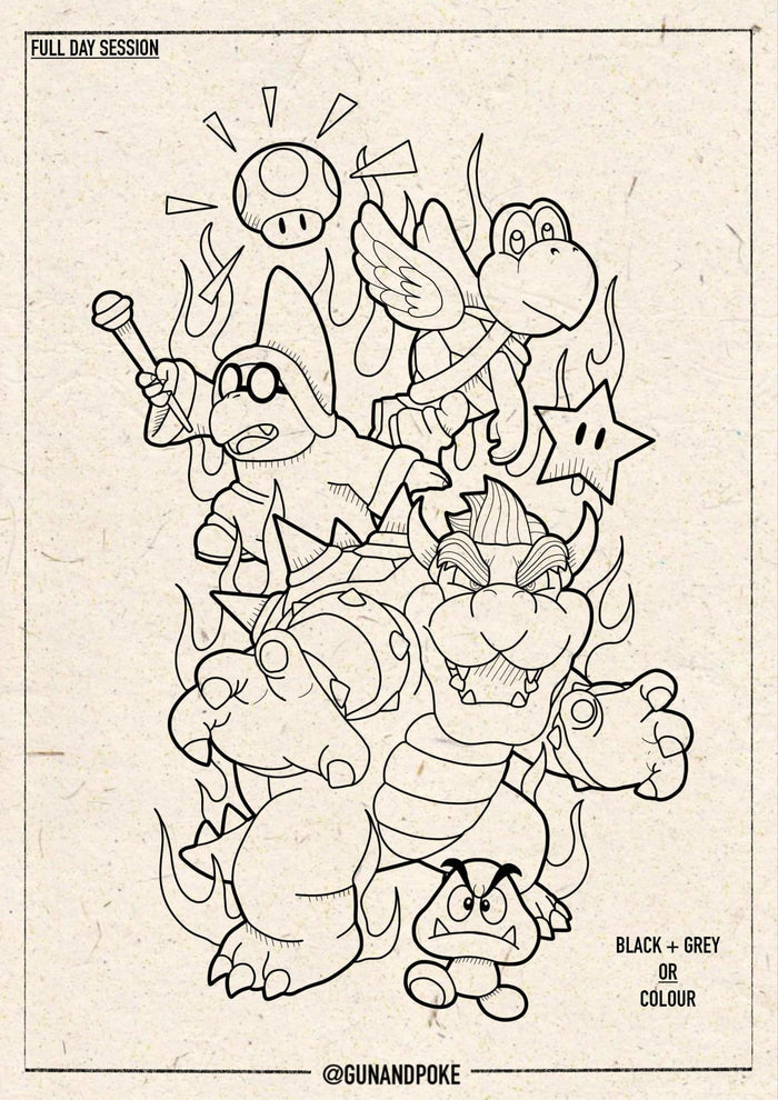 Gaming inspired designs by Amy (2025)