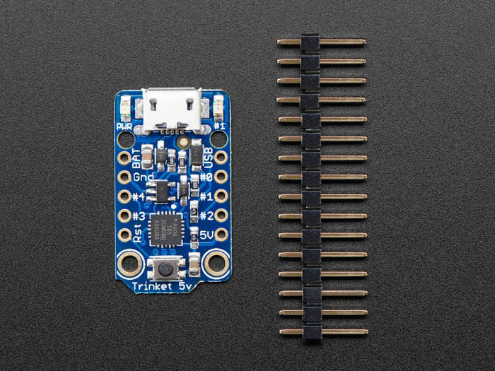 Getting Started with Trinket Book + Adafruit Trinket 5V Kit Pack [DISCONTINUED] by Adafruit - The Pi Hut