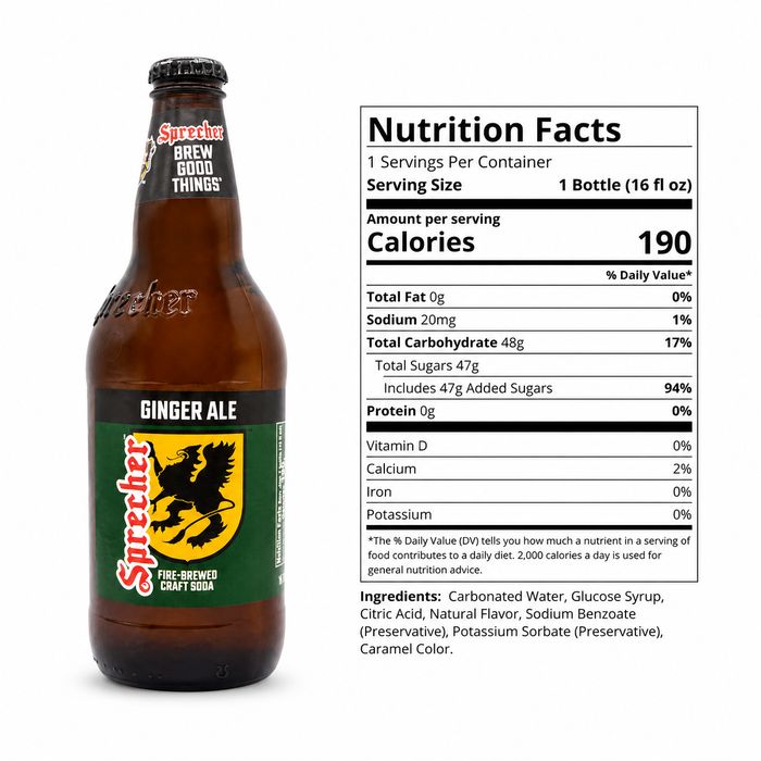 Ginger Ale Soda